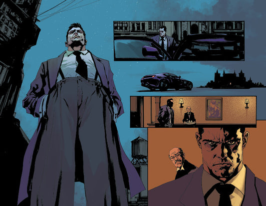 Absolute Batman #15 - page 22 - 23 - Artists' Proof By Frank Martin