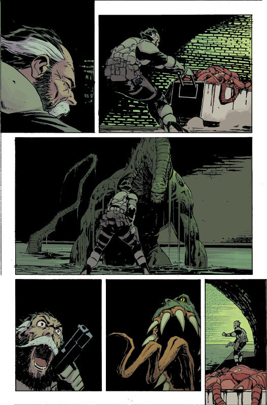 Absolute Batman #16 - page 10 - Artists' Proof By Frank Martin