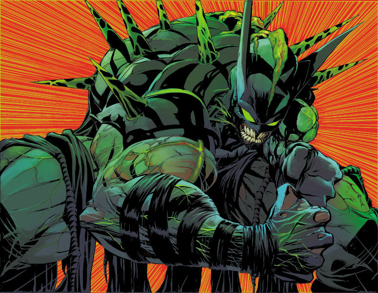 Absolute Batman #14 - page 2 - 3 - Artists' Proof By Frank Martin