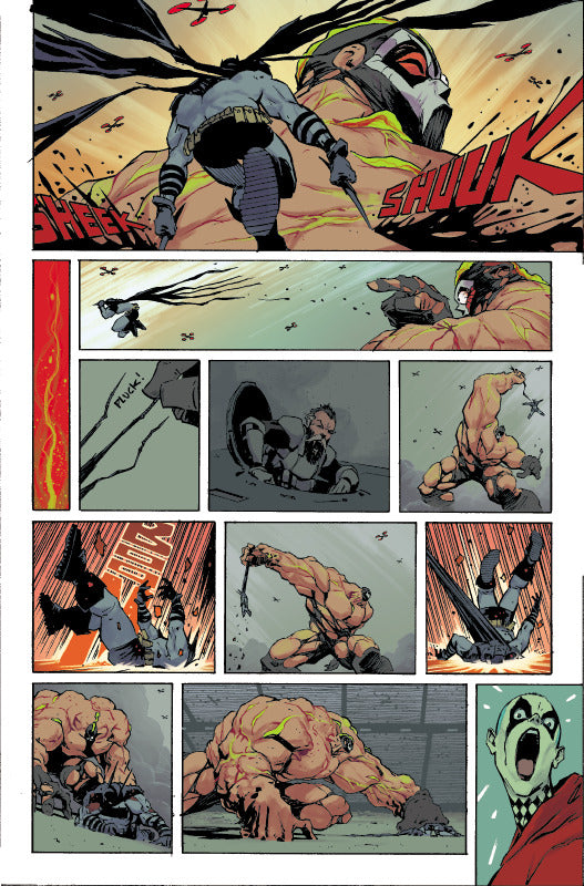 Absolute Batman #14 - page 11 - Artists' Proof By Frank Martin